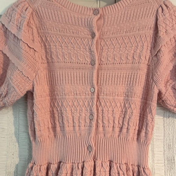 Janie and Jack peachskin the heights sweater dress size 14 - Picture 9 of 9
